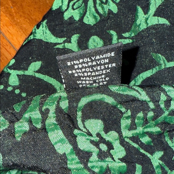 Lapis Full Skirt Textured Fabric - Picture 6 of 9